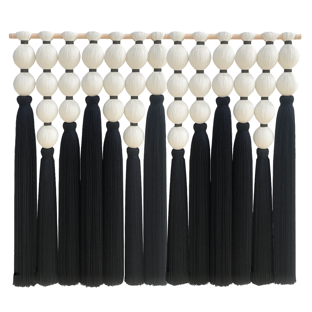Factory New Craft Exclusive Spherical Macramé Fringe Wall Decor Hanging for Premium Spaces