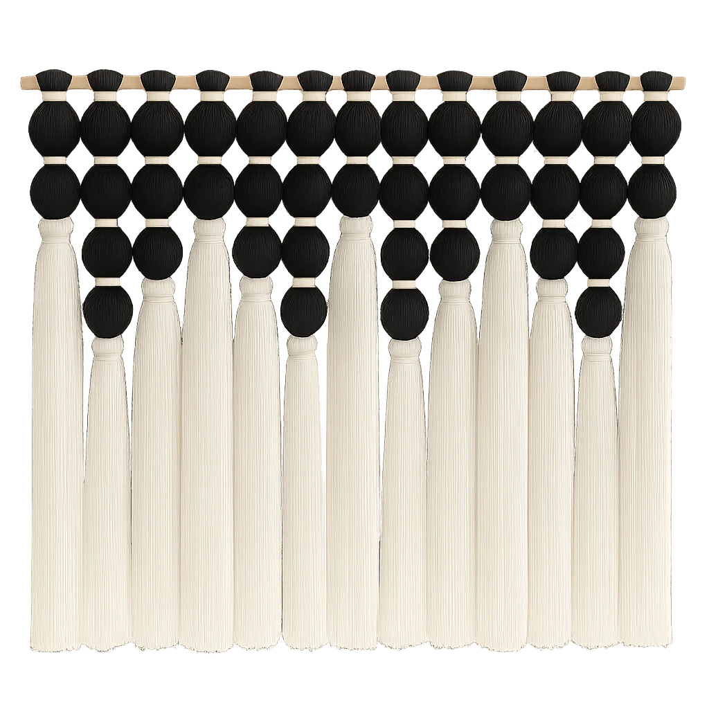 Factory New Craft Exclusive Spherical Macramé Fringe Wall Decor Hanging for Premium Spaces