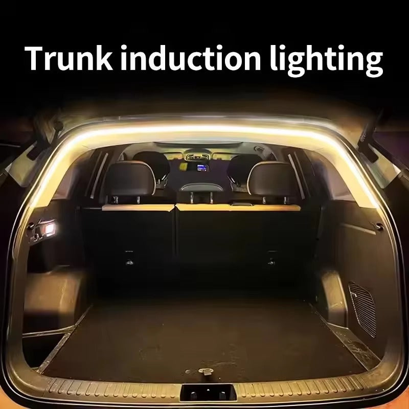 Motion Sensor LED Car Trunk Light Strip – Easy Install Ambient Interior Lighting