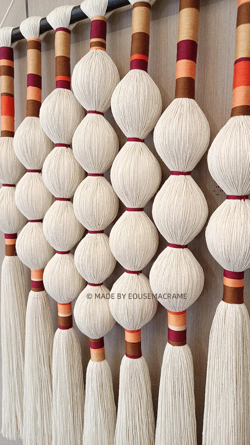 Large Macrame Wall Hanging Handmade Boho Woven Wall Tapestry for Living Room Home Decor