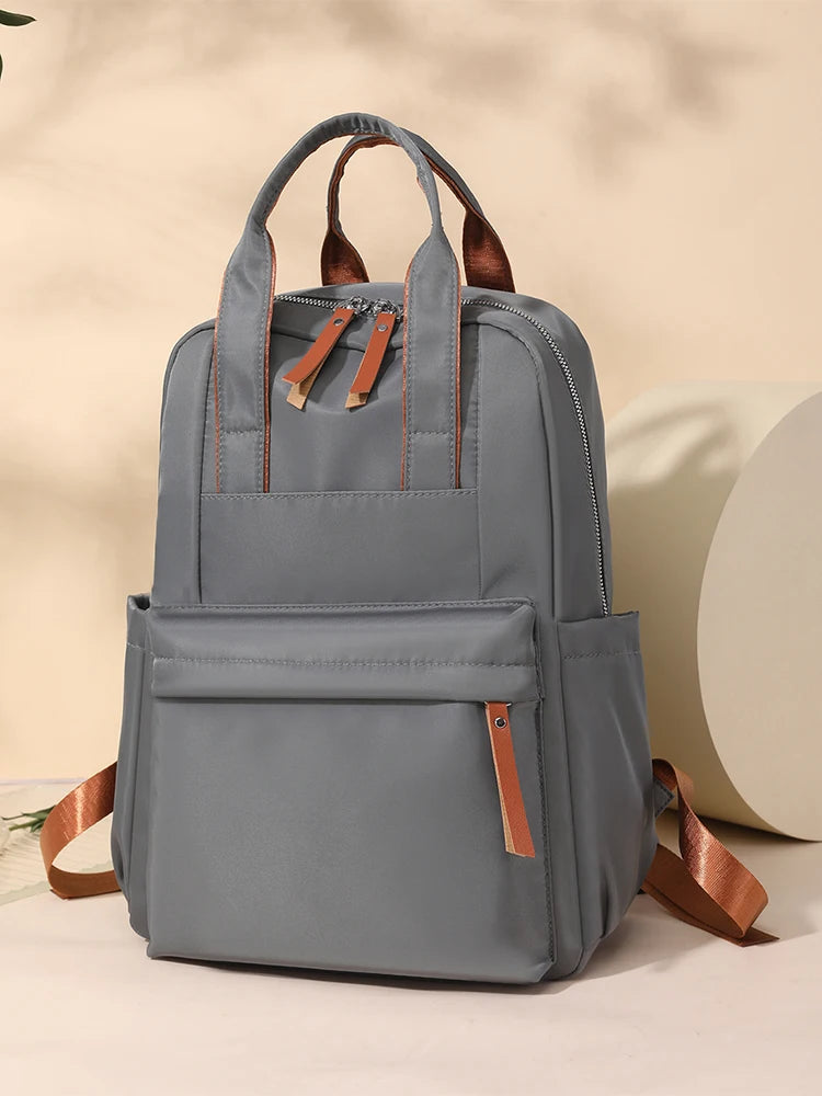 Women's Faionable Lightweight Travel Bapa 2024 New Sle Simple Design School Bag Office Commuting Cuter Bag