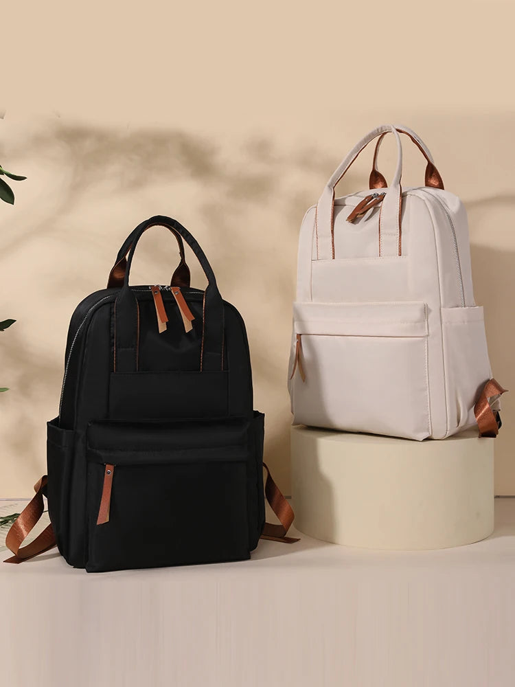 Women's Faionable Lightweight Travel Bapa 2024 New Sle Simple Design School Bag Office Commuting Cuter Bag