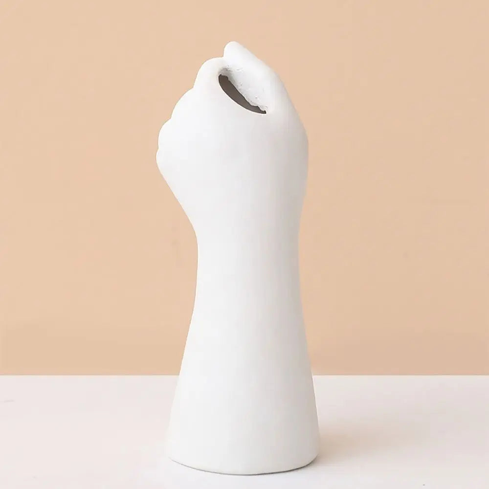 Ceramic Arm Body Shaped Small Flower vase