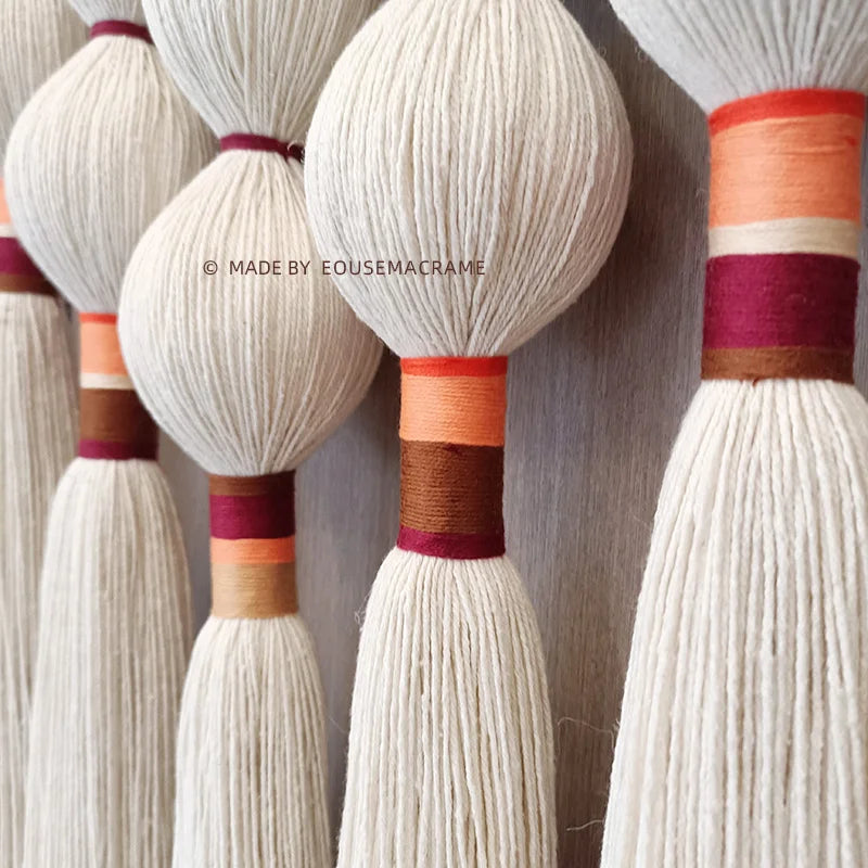 Large Macrame Wall Hanging Handmade Boho Woven Wall Tapestry for Living Room Home Decor