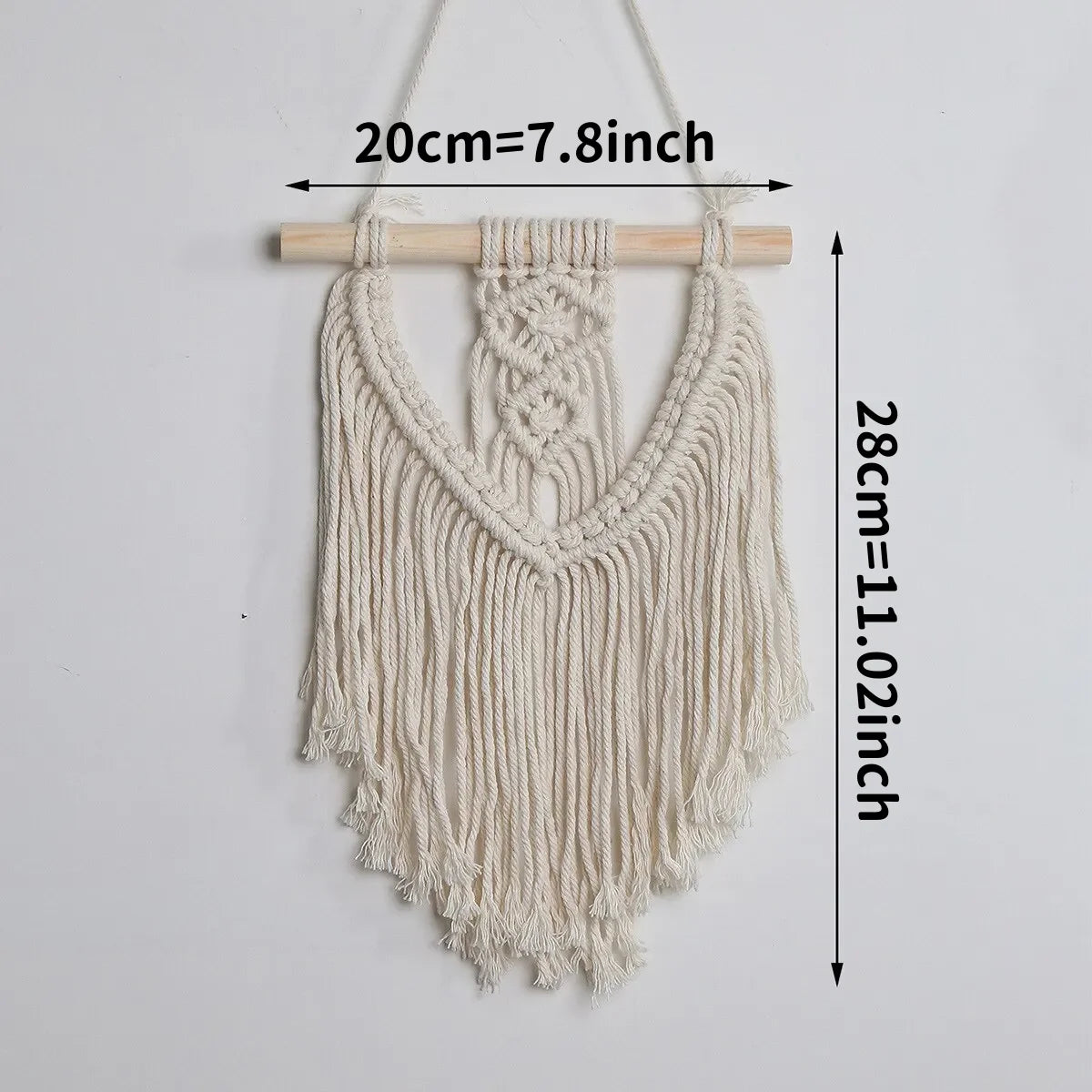 Achart-Large Macrame Wall Hanging, Boho Tapestry, Art Chic, Handmade Woven, Home Decoration