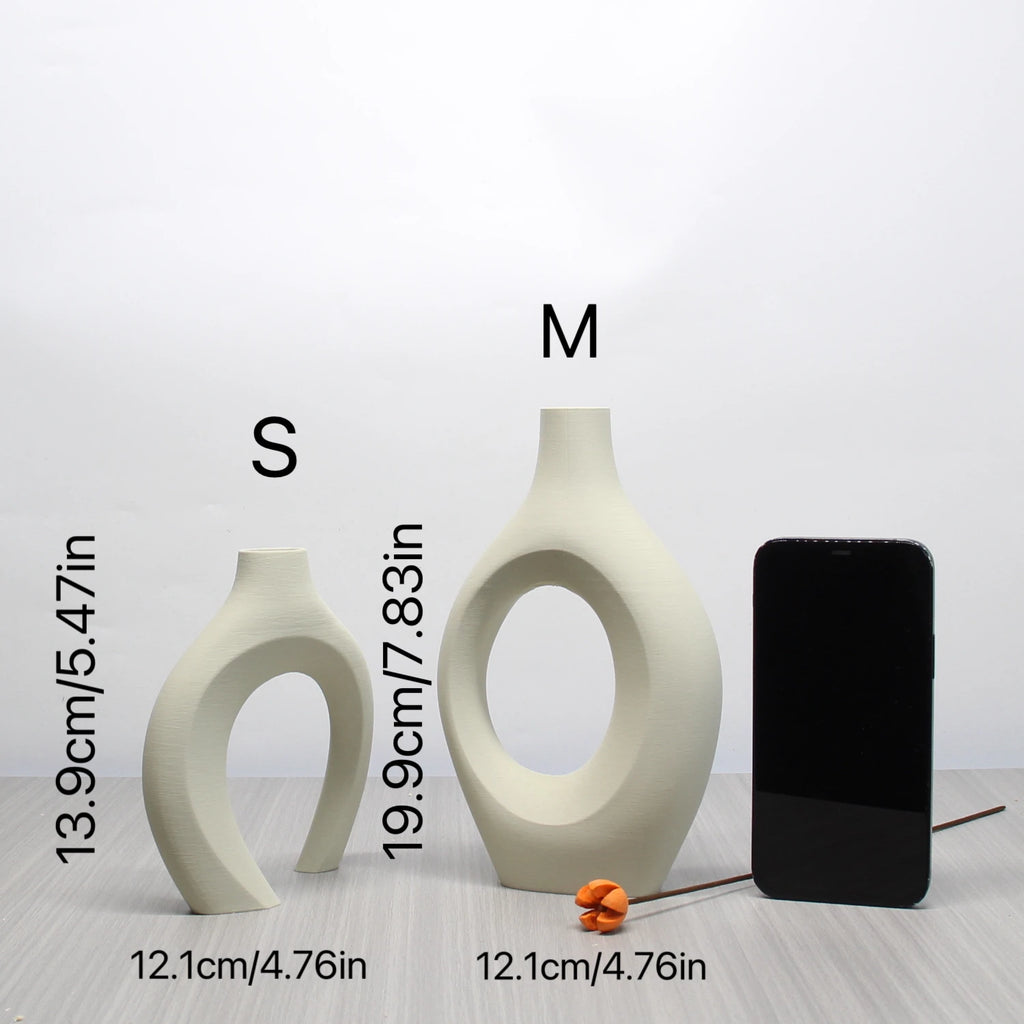 A Set of Bohemian Style Art Vases