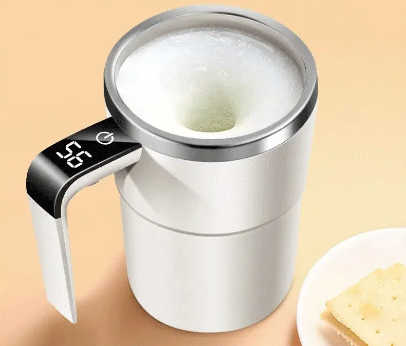 Electric Self Mixing Coffee Mug 380ML USB Rechargeable