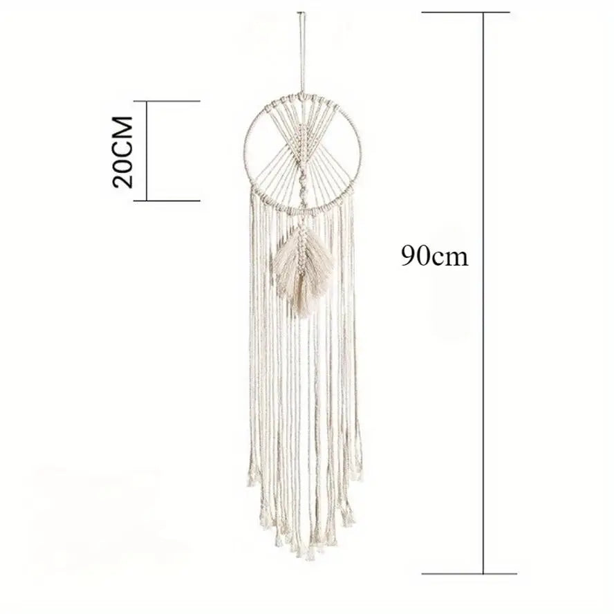 Macrame Tapestry Wall Boho Decor Leaf Macrame Wall Hanging Room Decoration Dorm Room Home Decor Gift Decorations And Ornaments