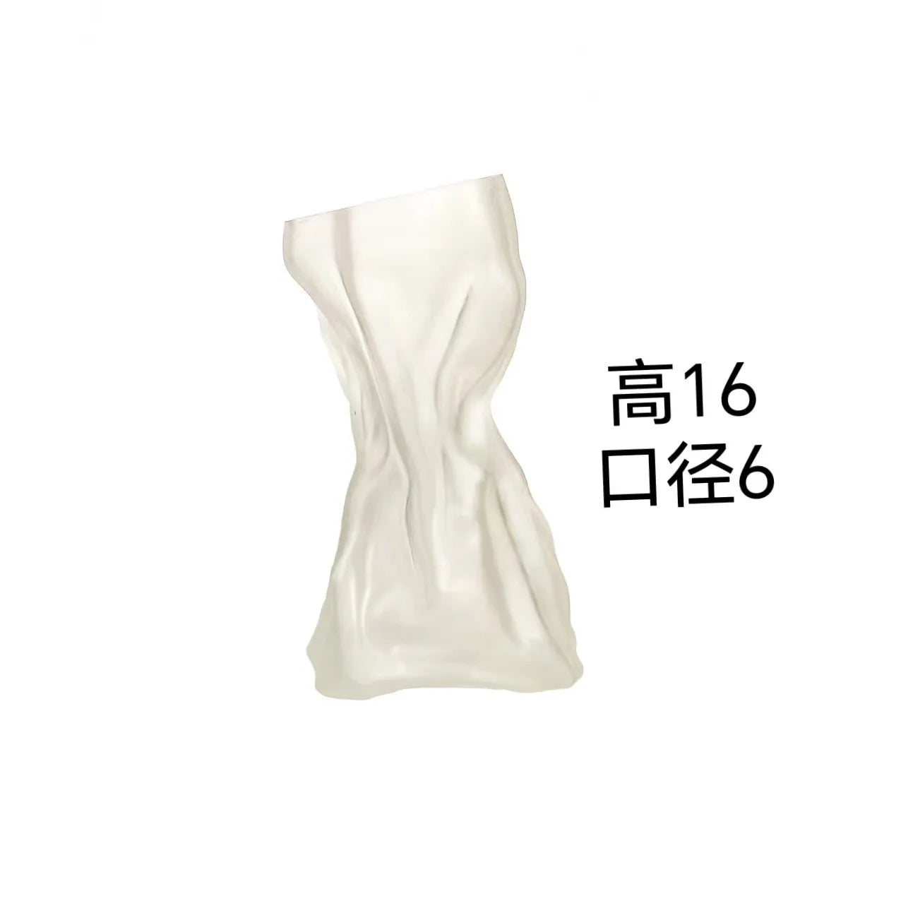 Ceramic Vase and Glass Flower Vase Hydroponic Money Bag Shaped Vase