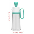 Large-capacity 2 in 1 Silicone Oil Bottle with Olive Oil Brush, Barbecue Steak Oil Sauce Brush Dispenser, Baking BBQ Tool