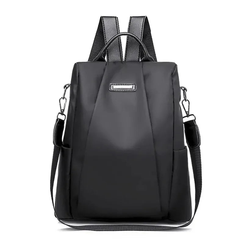 New women's fashionable multifunctional backpack solid color backpack detachable casual portable shoulder strap