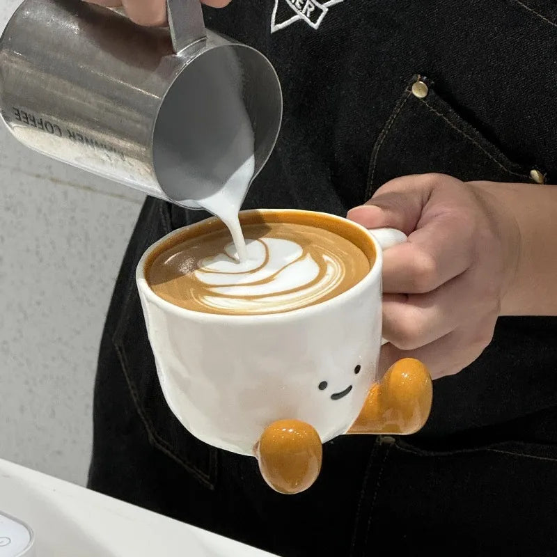 Cute Foot Ceramic Cup Cartoon Coffee Mug