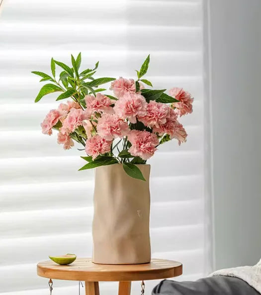 Cream Wind Ceramic Vase Ornaments