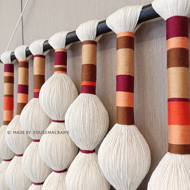 Large Macrame Wall Hanging Handmade Boho Woven Wall Tapestry for Living Room Home Decor