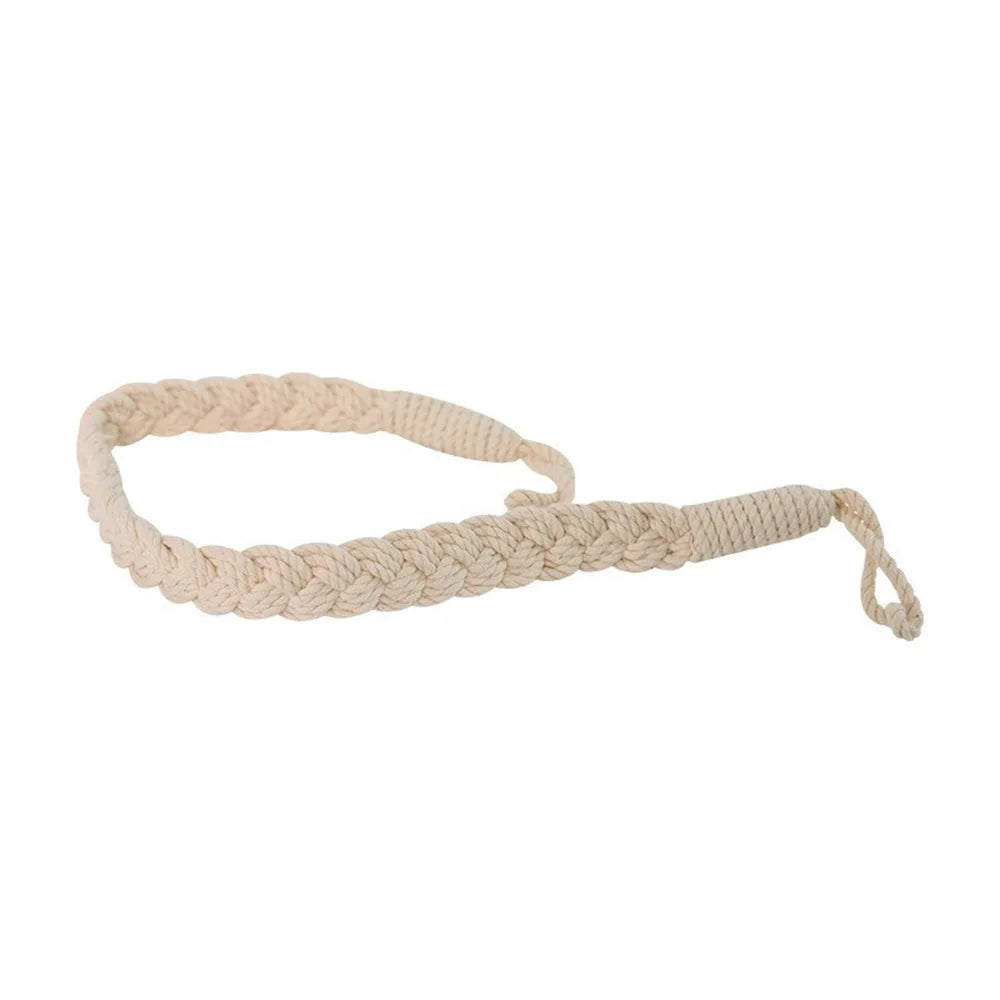 1Pc Curtain Tieback Simple Rope-Style Handmade Woven Curtain Rope