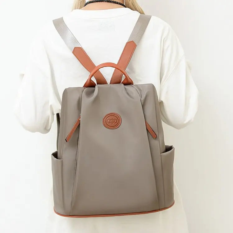 Lightweight Large Capaci Anti-Theft Ox Cloth Bapa Faionable Travel Ladies Bag 2024 New Model School Bag Nylon Mat...