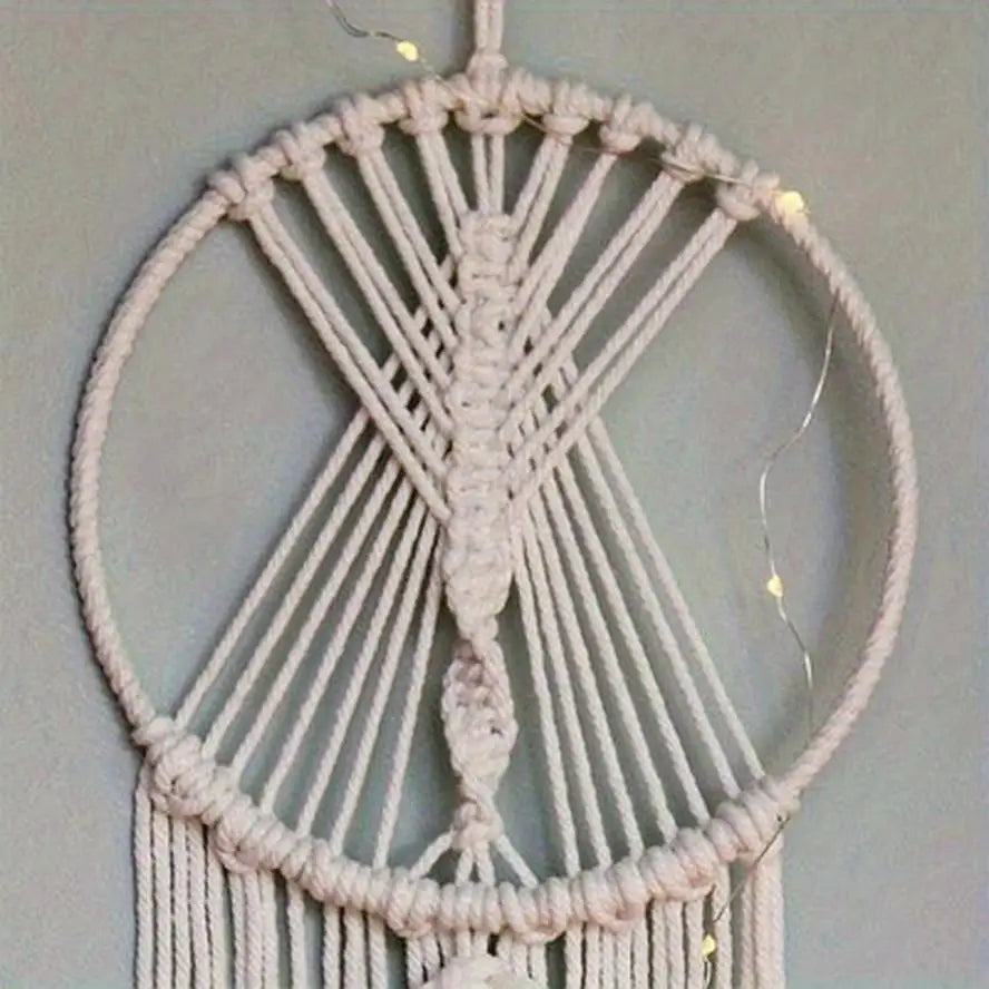 Macrame Tapestry Wall Boho Decor Leaf Macrame Wall Hanging Room Decoration Dorm Room Home Decor Gift Decorations And Ornaments