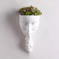 Silent Human Face Decorative Vases Bohemian Style