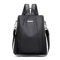New women's fashionable multifunctional backpack solid color backpack detachable casual portable shoulder strap