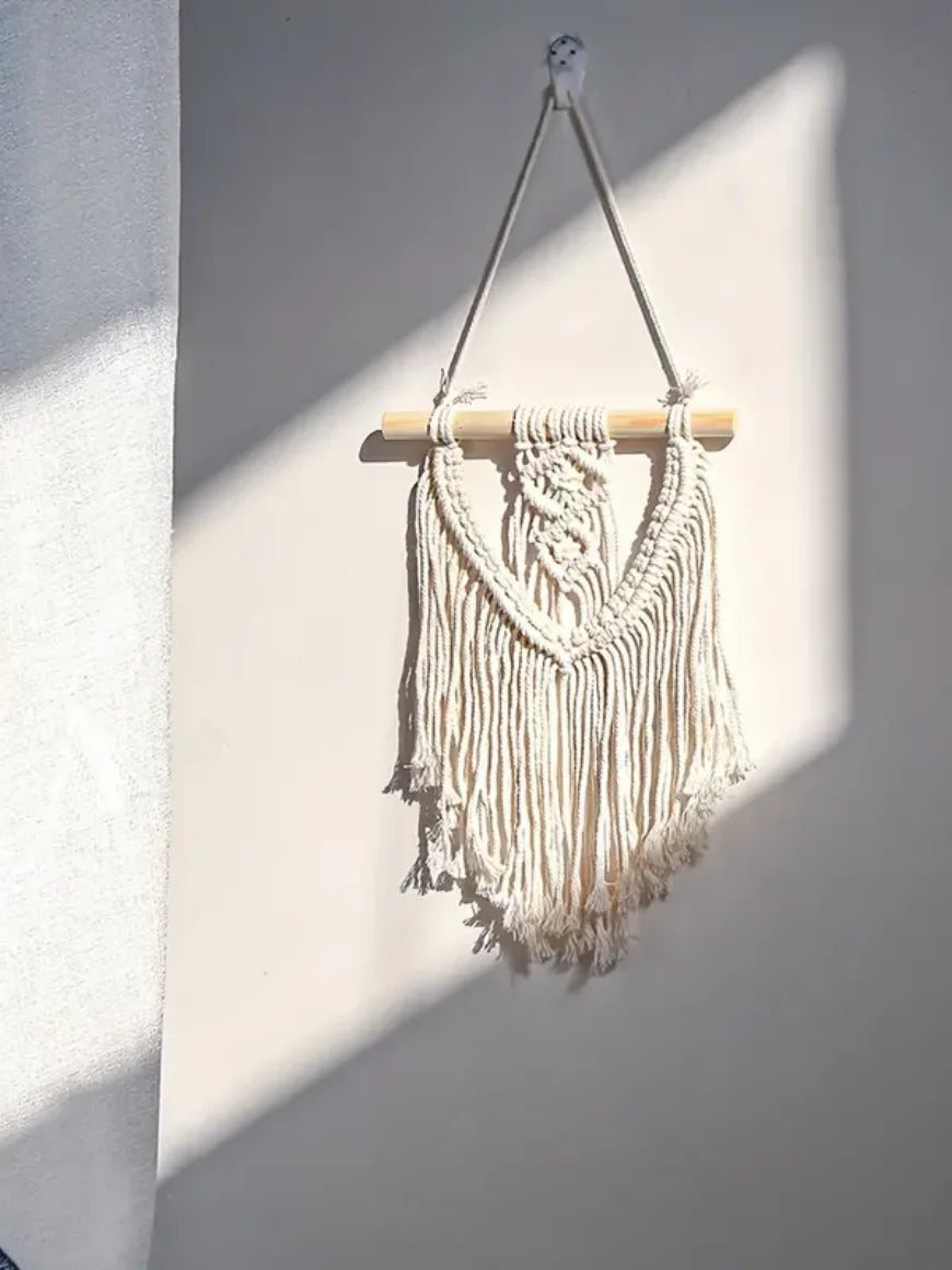 Achart-Large Macrame Wall Hanging, Boho Tapestry, Art Chic, Handmade Woven, Home Decoration