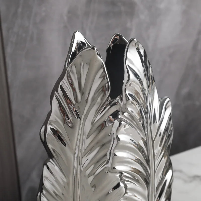 ceramic high-end vase Pottery Vase personalized living room foyer decoration creative