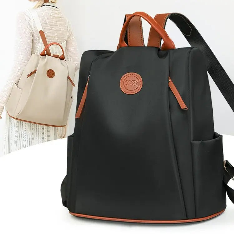 Lightweight Large Capaci Anti-Theft Ox Cloth Bapa Faionable Travel Ladies Bag 2024 New Model School Bag Nylon Mat...