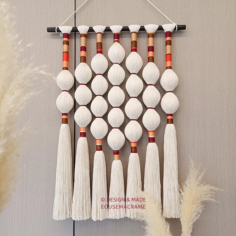 Large Macrame Wall Hanging Handmade Boho Woven Wall Tapestry for Living Room Home Decor