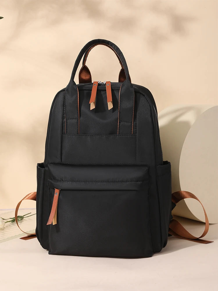 Women's Faionable Lightweight Travel Bapa 2024 New Sle Simple Design School Bag Office Commuting Cuter Bag